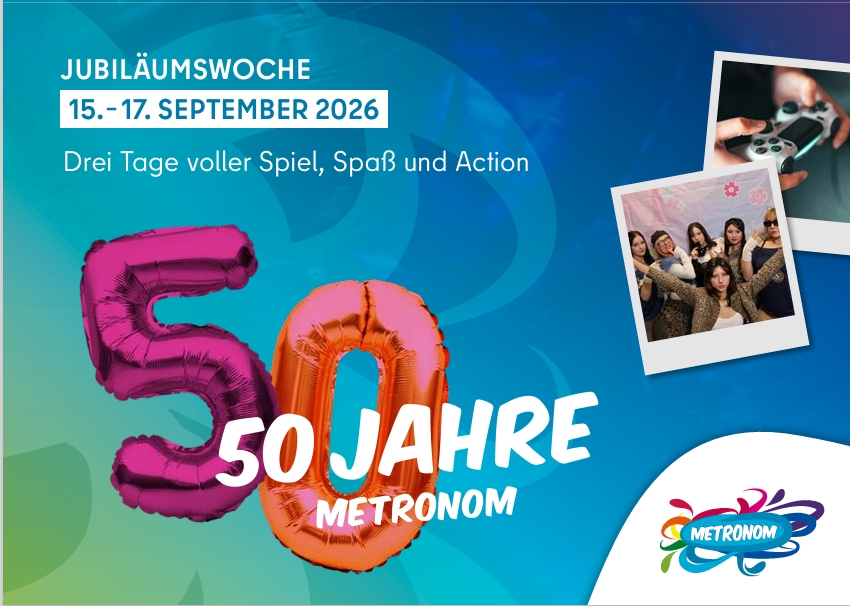15. bis 17.September 50 Jahre METRNOM Jubiläumswoche