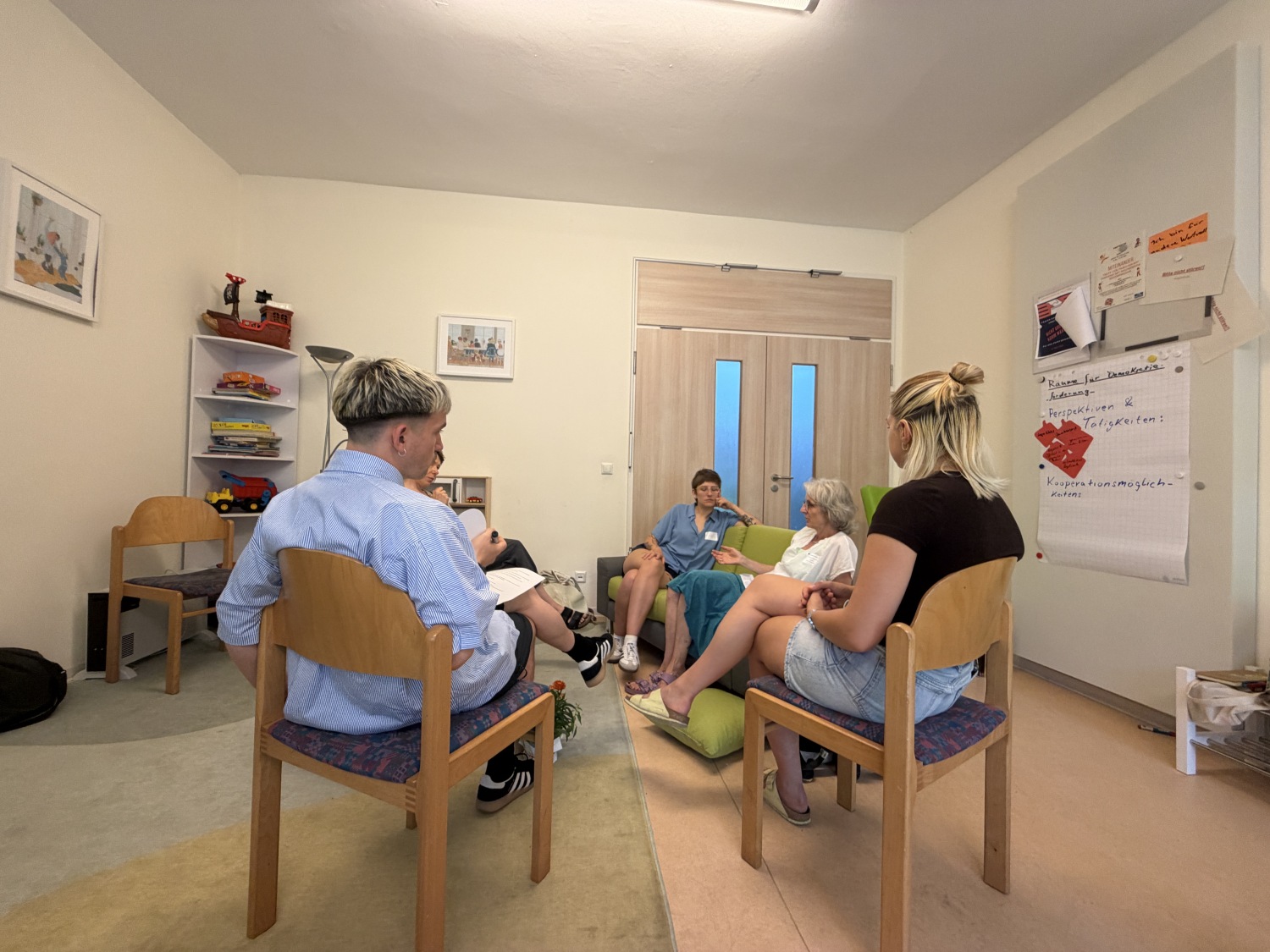 Workshoparbeit in der Kleingruppe