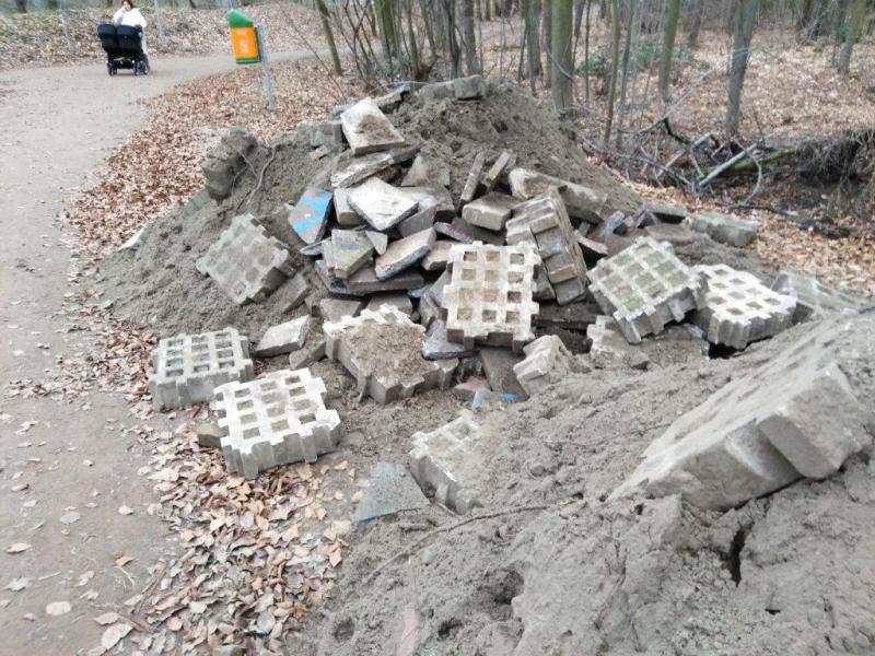 Flughafensee vor der Brücke zum Pils