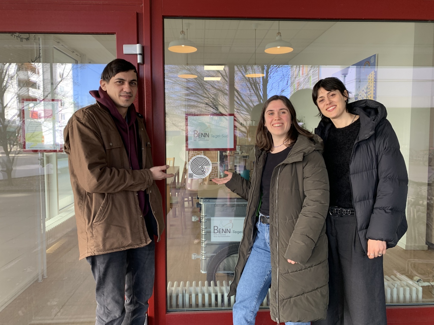 Das BENN-Team in Tegel Süd freut sich auf euren Besuch