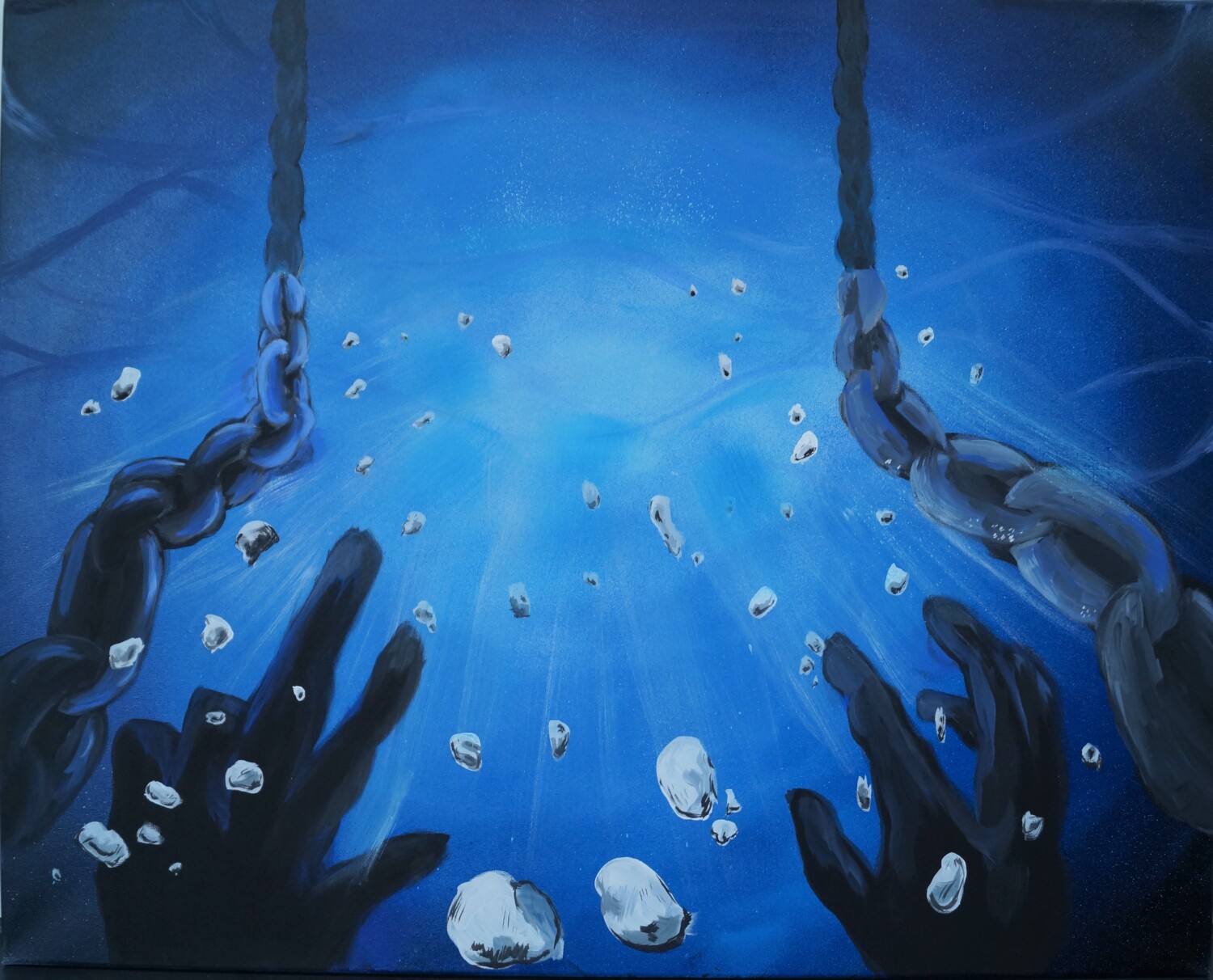 LOT 11 - Künstlerin: Leonie Max–Beckmann- Oberschule Jahr: 2025 - H 80 cm x B 100 cm