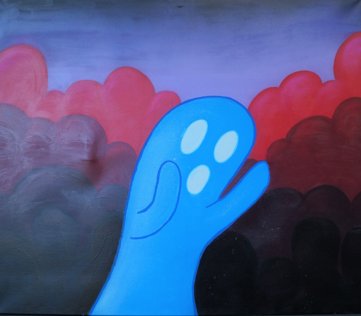 LOT 2 - Künstler: Schulfarm Insel am Scharfenberg Projekt: sharing is caring Jahr: 2024 - H 120 cm x B 140 cm