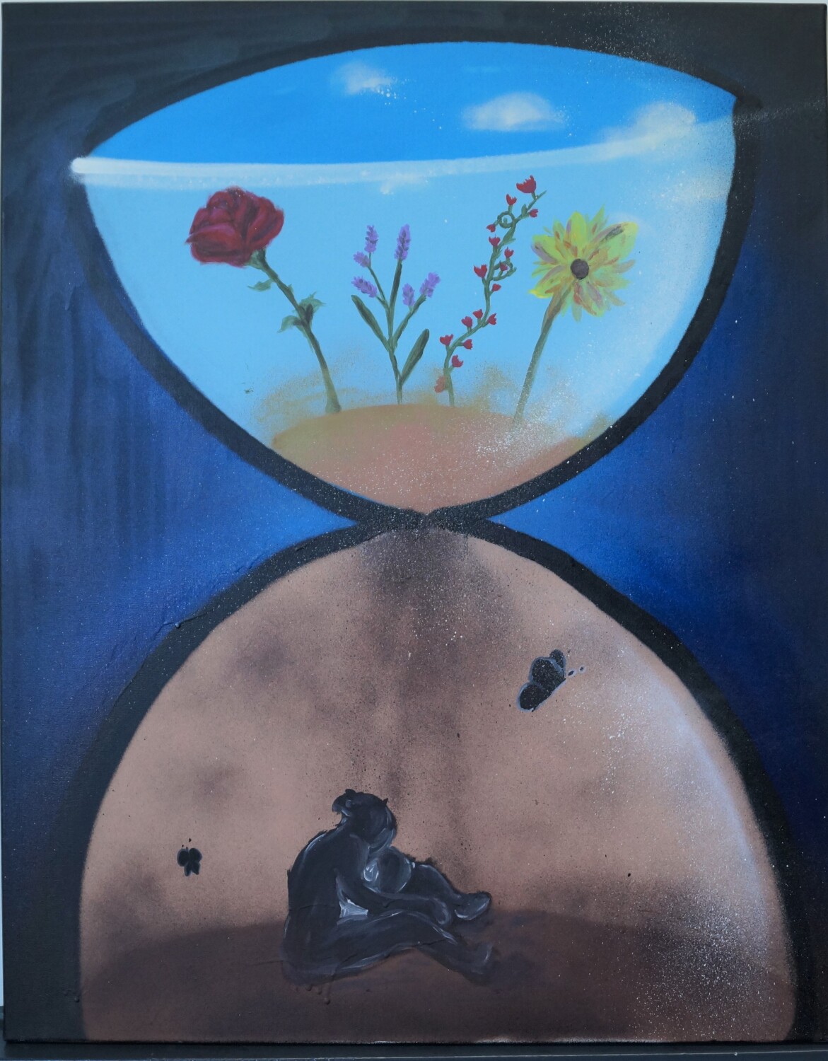 LOT 8 - Künstler: 11. Klasse Max-Beckmann- Oberschule Jahr: 2025 - H 100 cm x B 80 cm