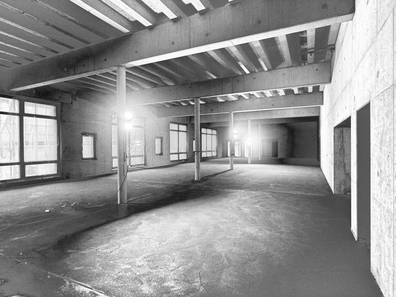 Baustelle, Innenausbau, Neubau
