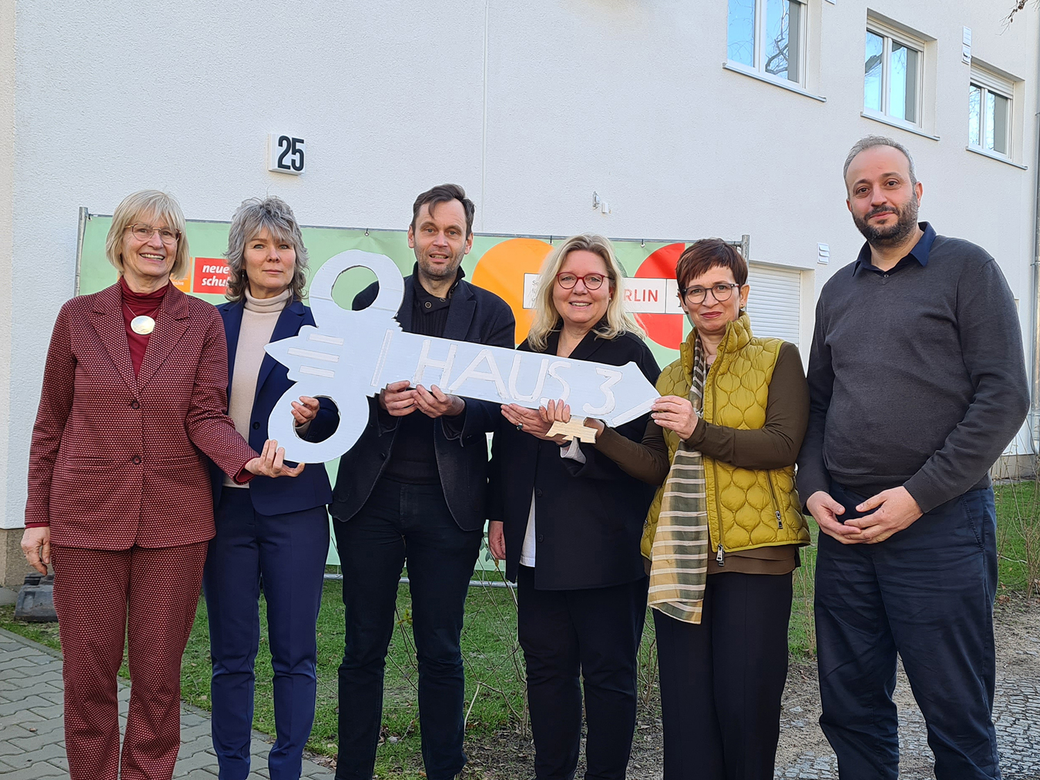 Feierliche Eröffnung Spandauer Würfel / Schule an der Haveldüne
