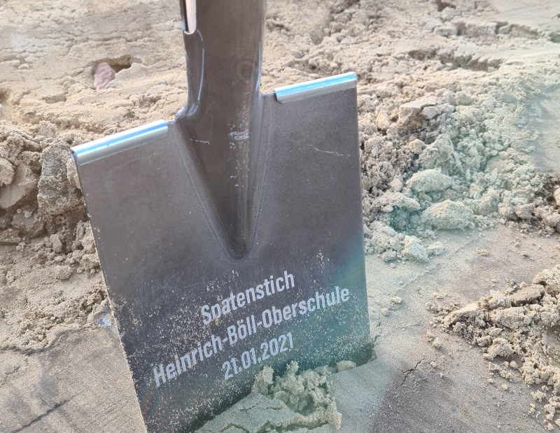 Spatenstich Neubau Heinrich-Böll-Oberschule