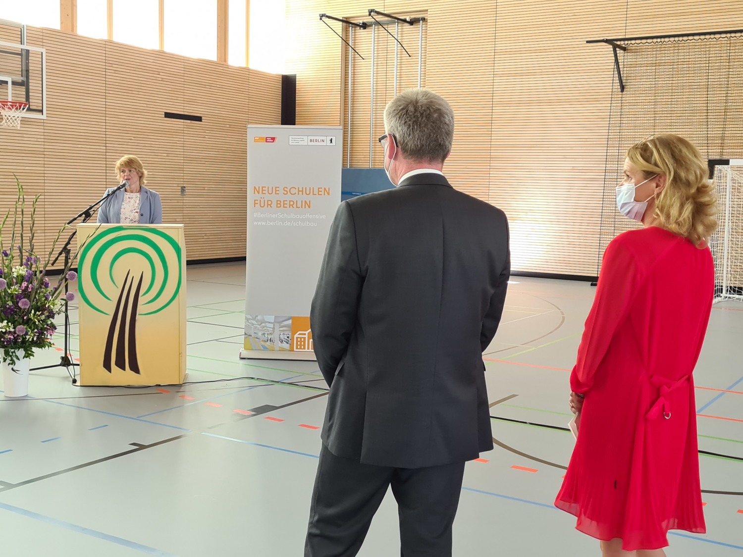 Eröffnung Typensporthalle Carl-Friedrich-von-Siemens-Gymnasium