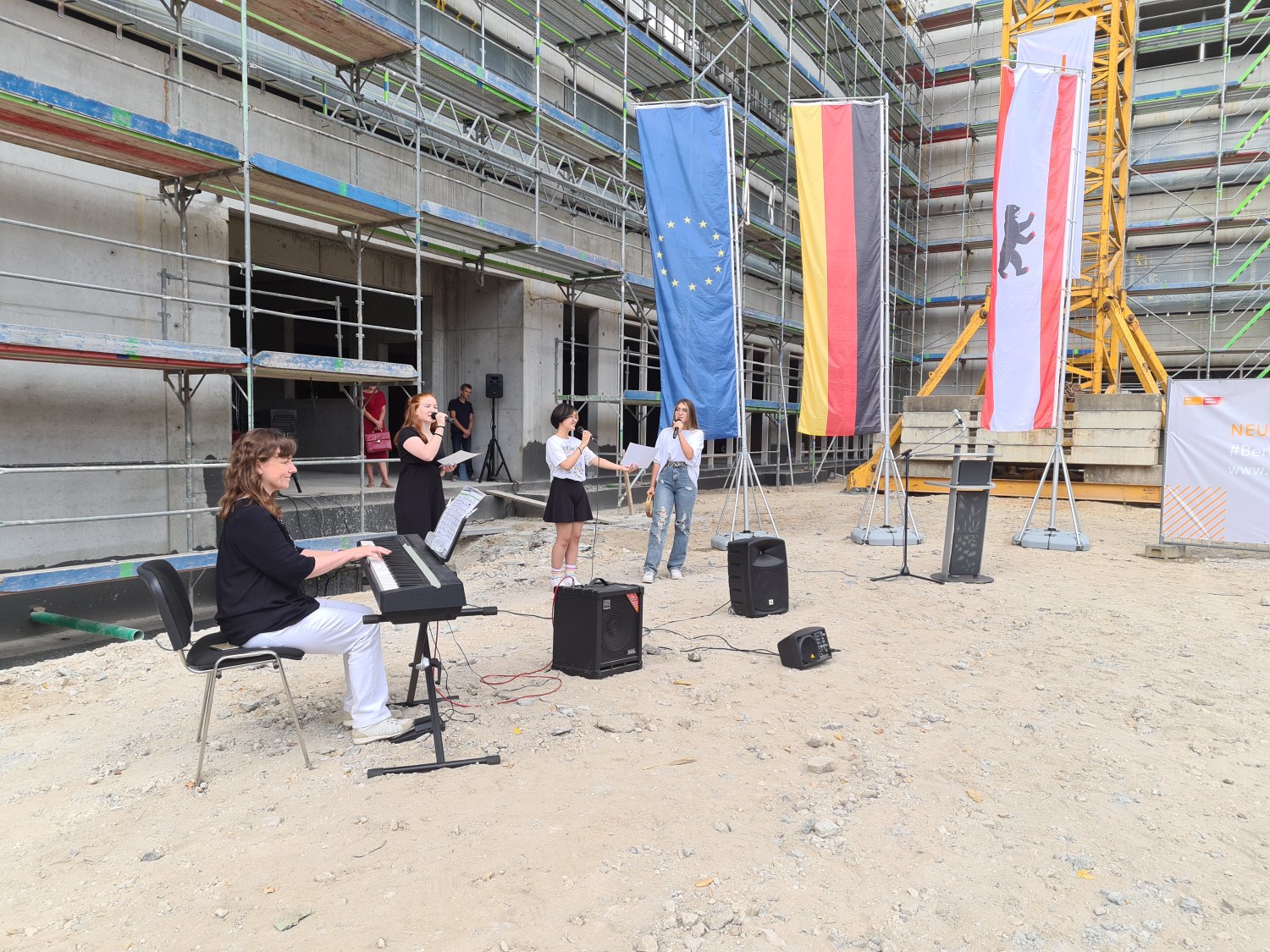 Richtfest Heinrich-Böll-Oberschule