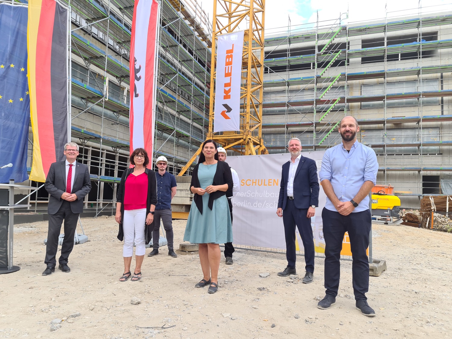 Richtfest Heinrich-Böll-Oberschule