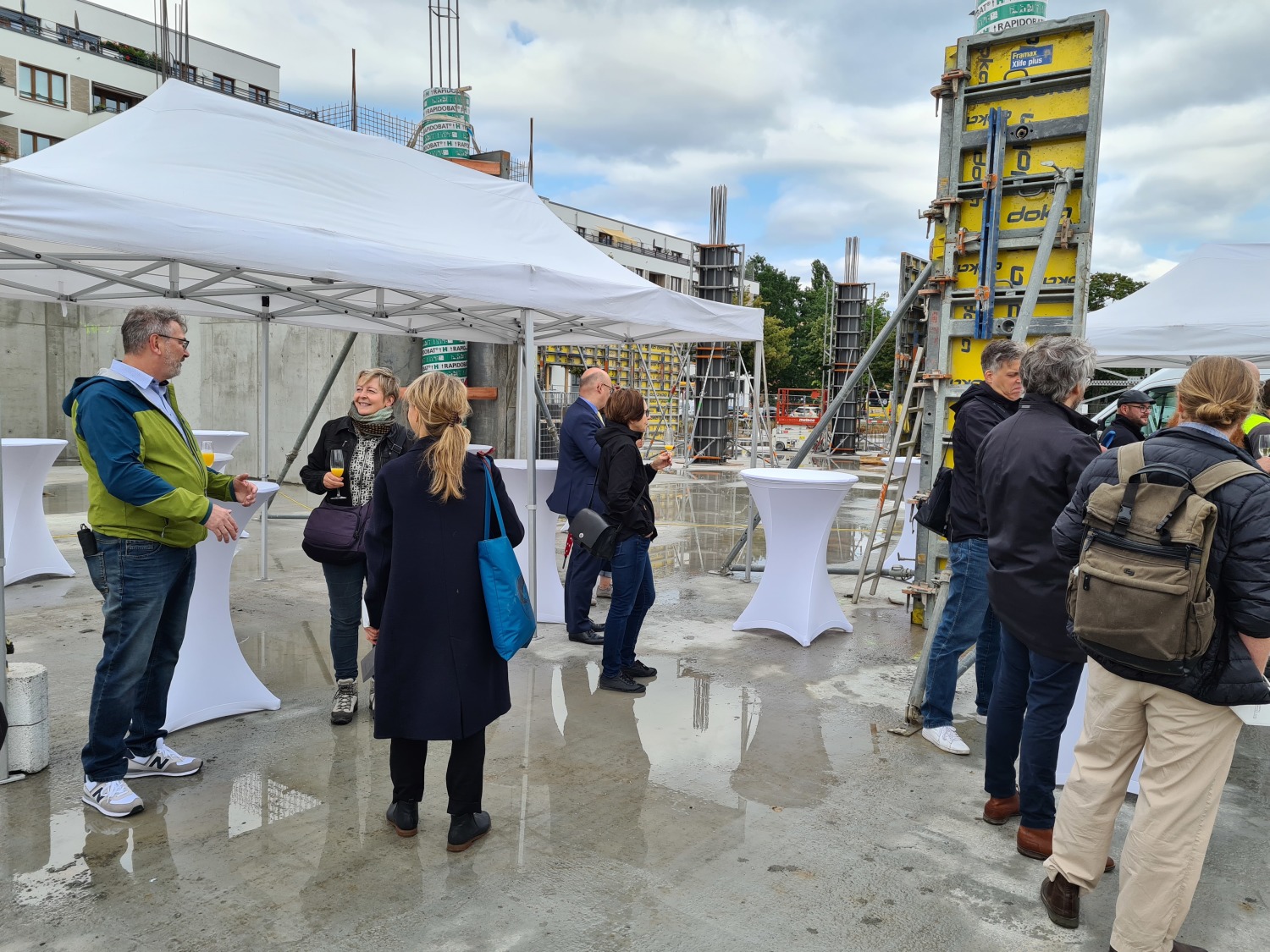 Grundsteinlegung Grundschulneubau Goltz-/Mertensstraße