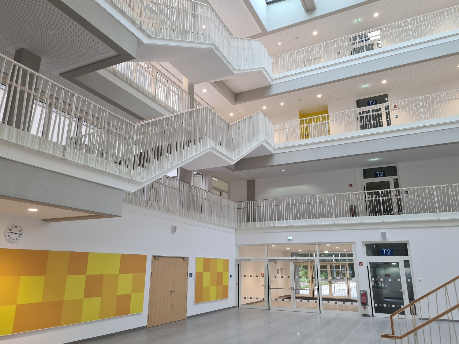 Neubau Heinrich-Böll-Oberschule (Atrium)