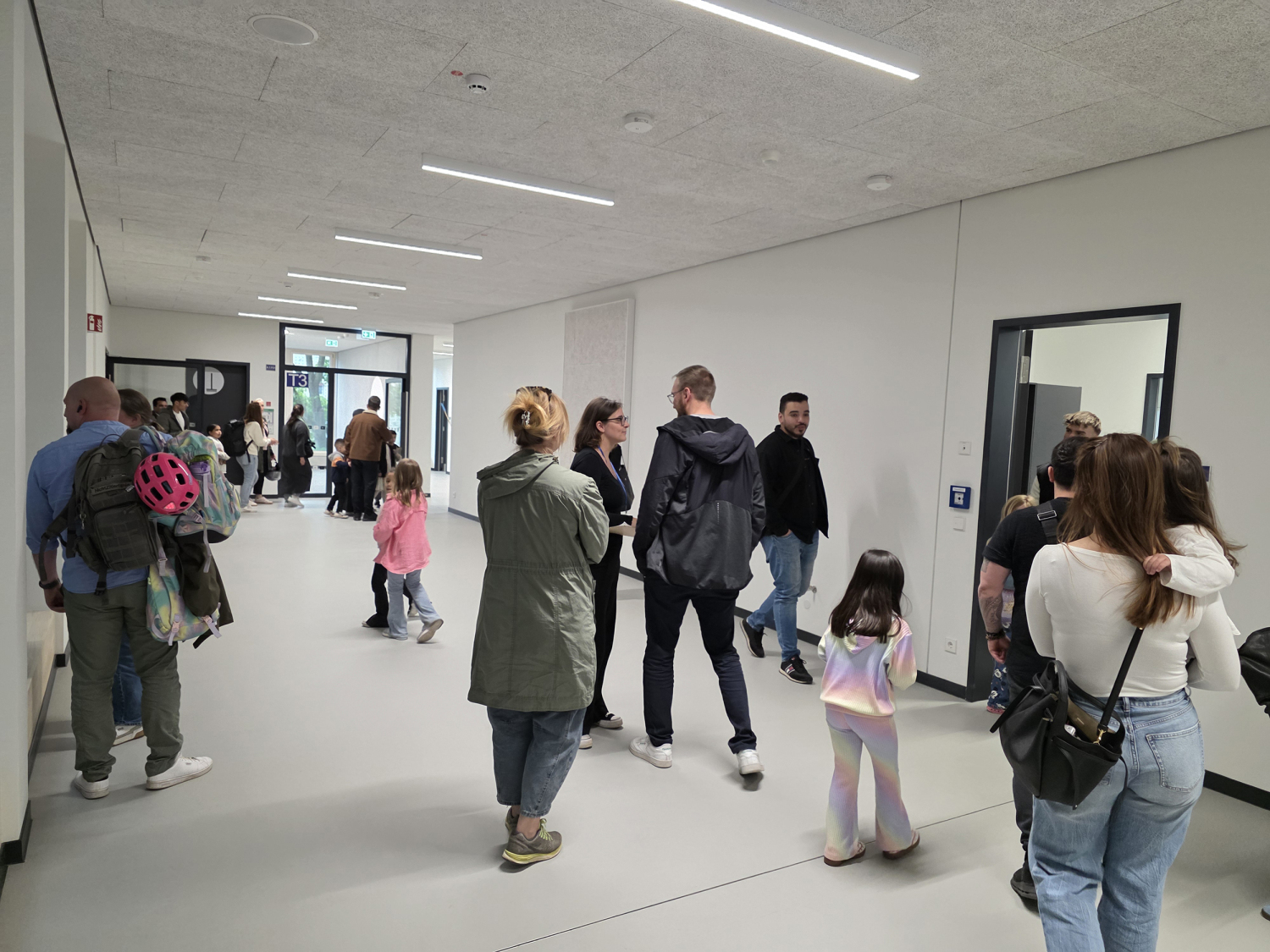 Besichtigung der neuen Grundschule am Fehrbelliner Tor 2