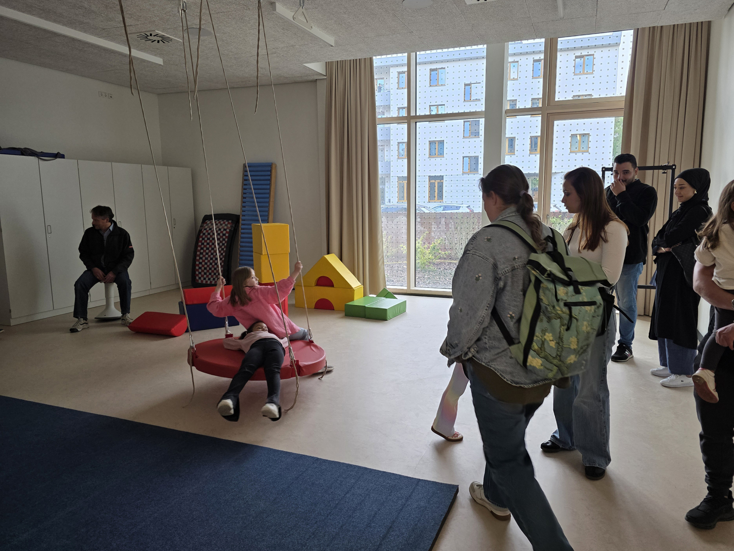 Besichtigung der neuen Grundschule am Fehrbelliner Tor 2