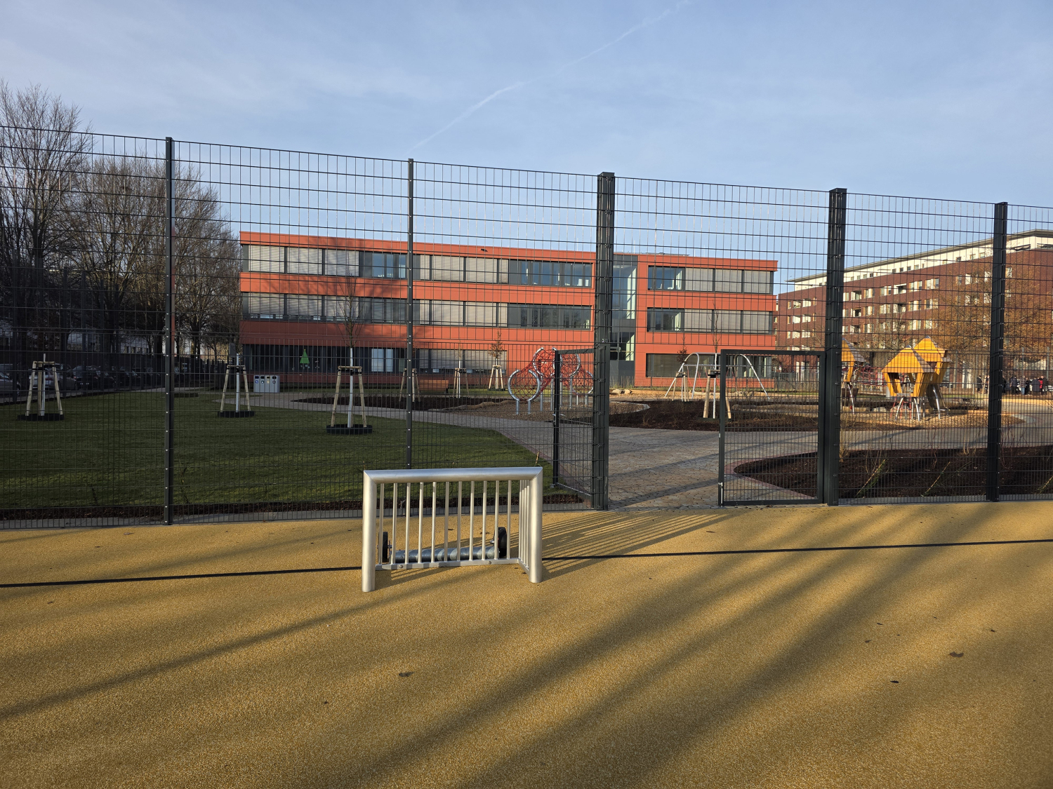Neue Außenanlagen Grundschule an der Pulvermühle