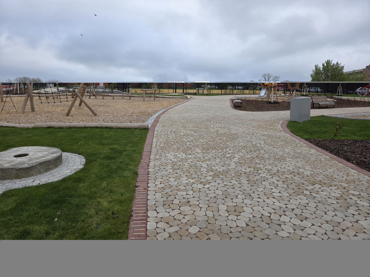 Neue Außenanlagen Grundschule an der Pulvermühle