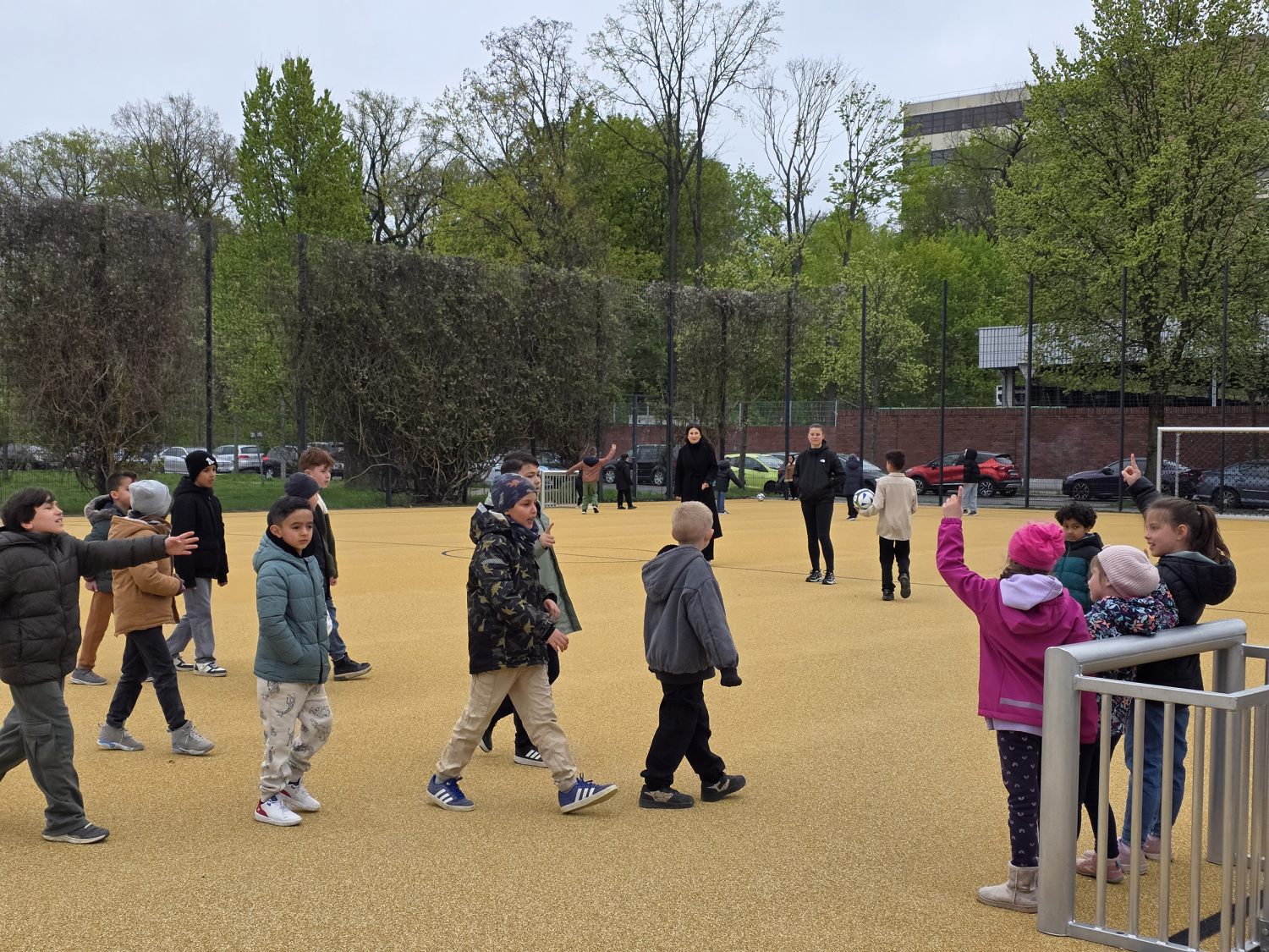 Neue Außenanlagen Grundschule an der Pulvermühle