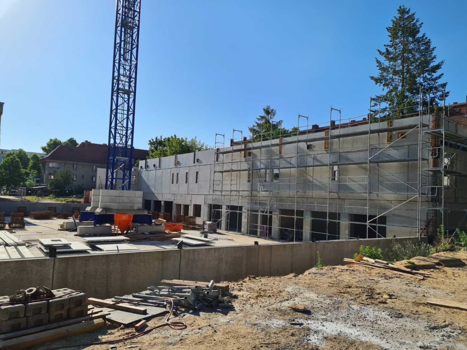 Neubau Sporthalle Christoph-Földerich-Grundschule