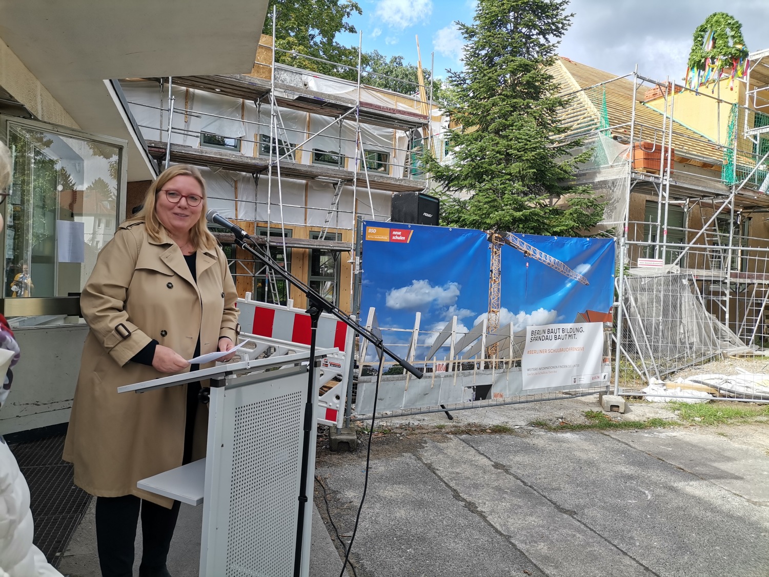 Richtfest Grundschule am Eichenwald