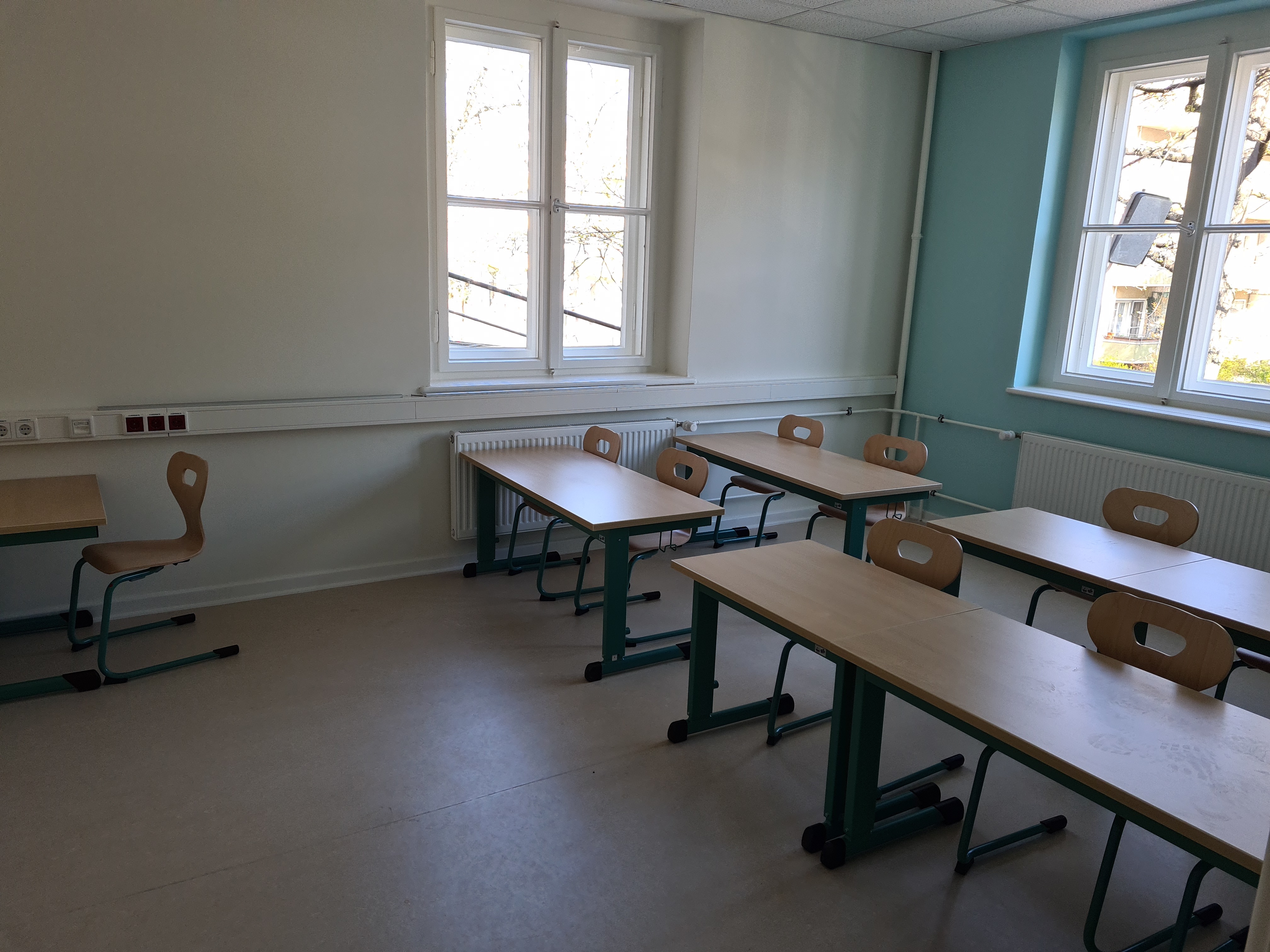 Umgebaute ehemalige Hausmeisterwohnung, Klosterfeld-Grundschule