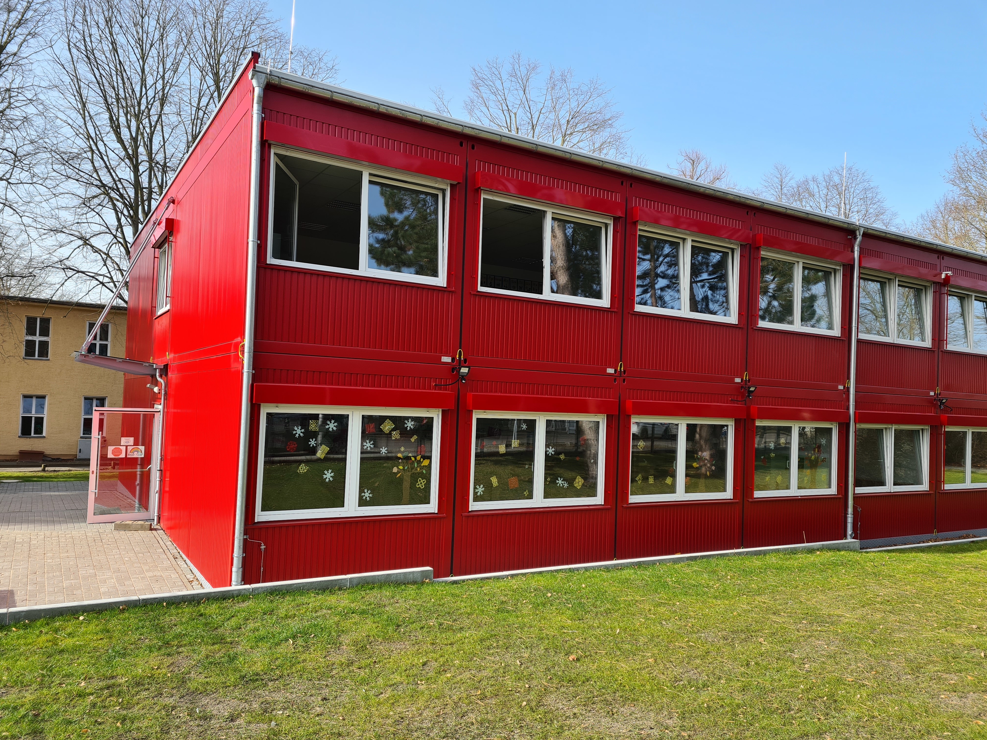 Unterrichtscontainer Grundschule am Windmühlenberg