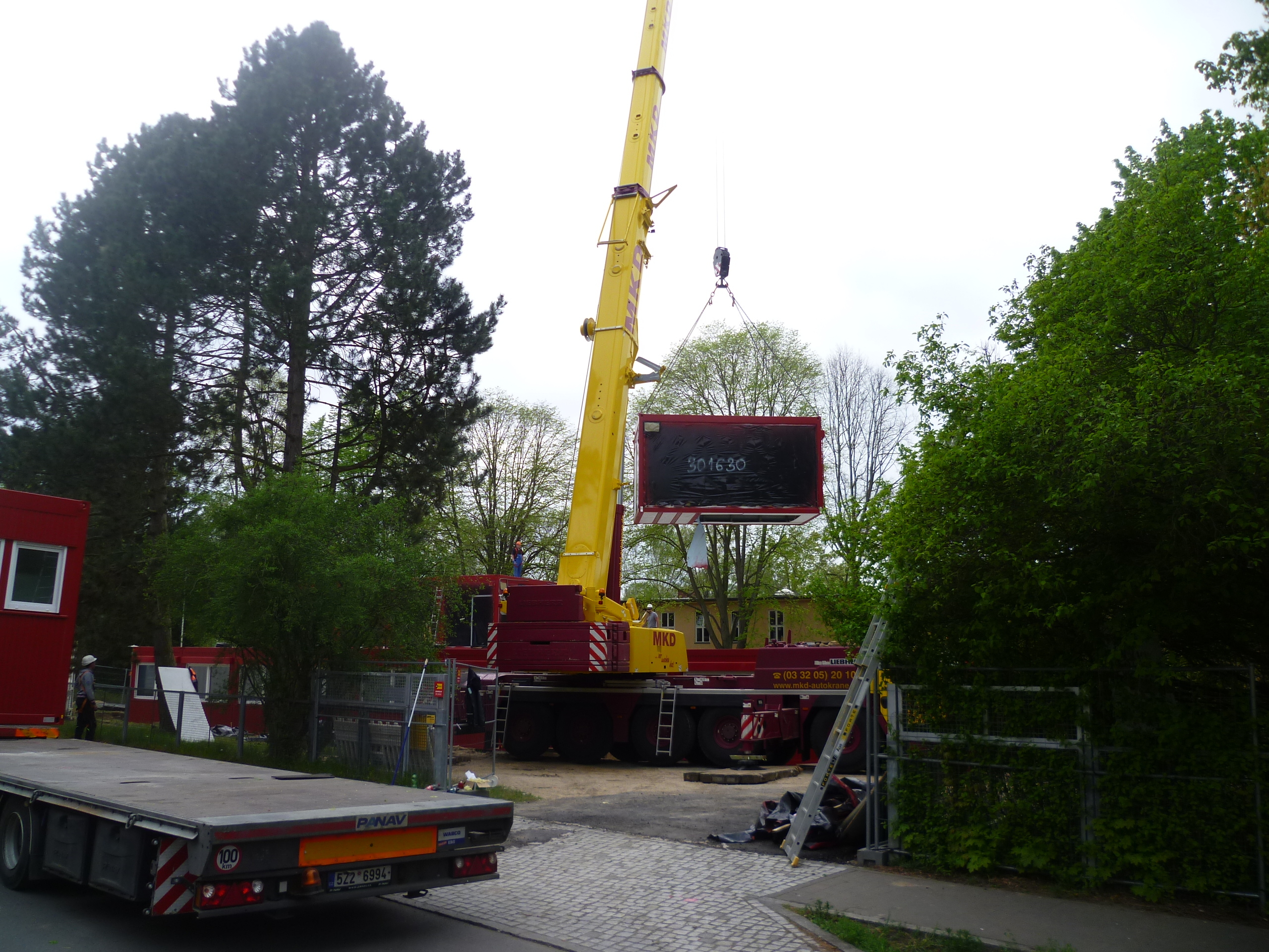 Unterrichtscontainer Grundschule am Windmühlenberg