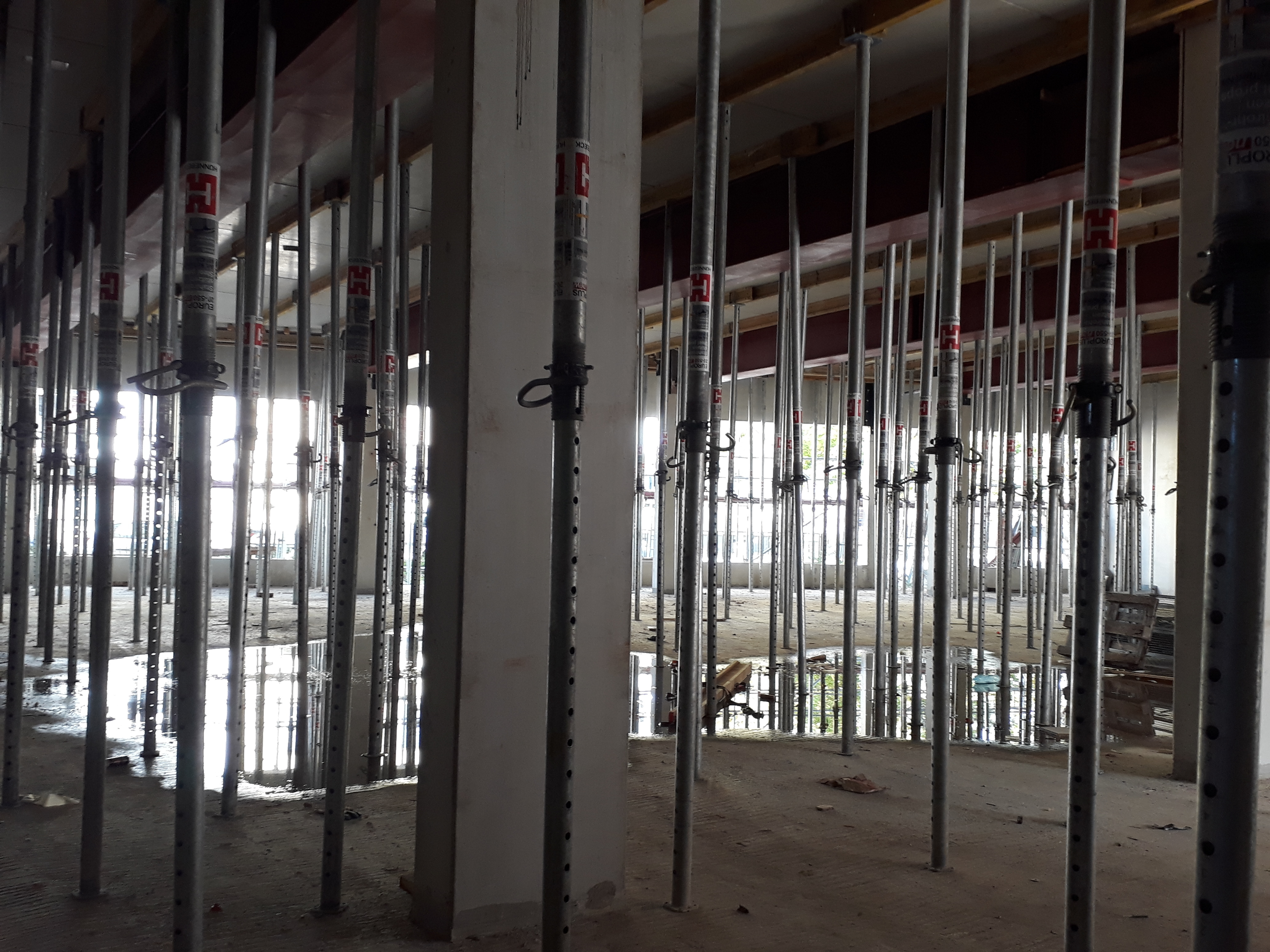 Bau des Erweiterungsbaus Wolfgang-Borchert-Schule