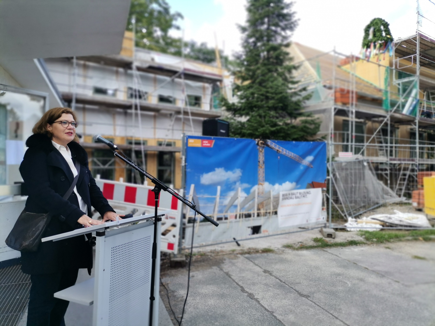 Richtfest Grundschule am Eichenwald