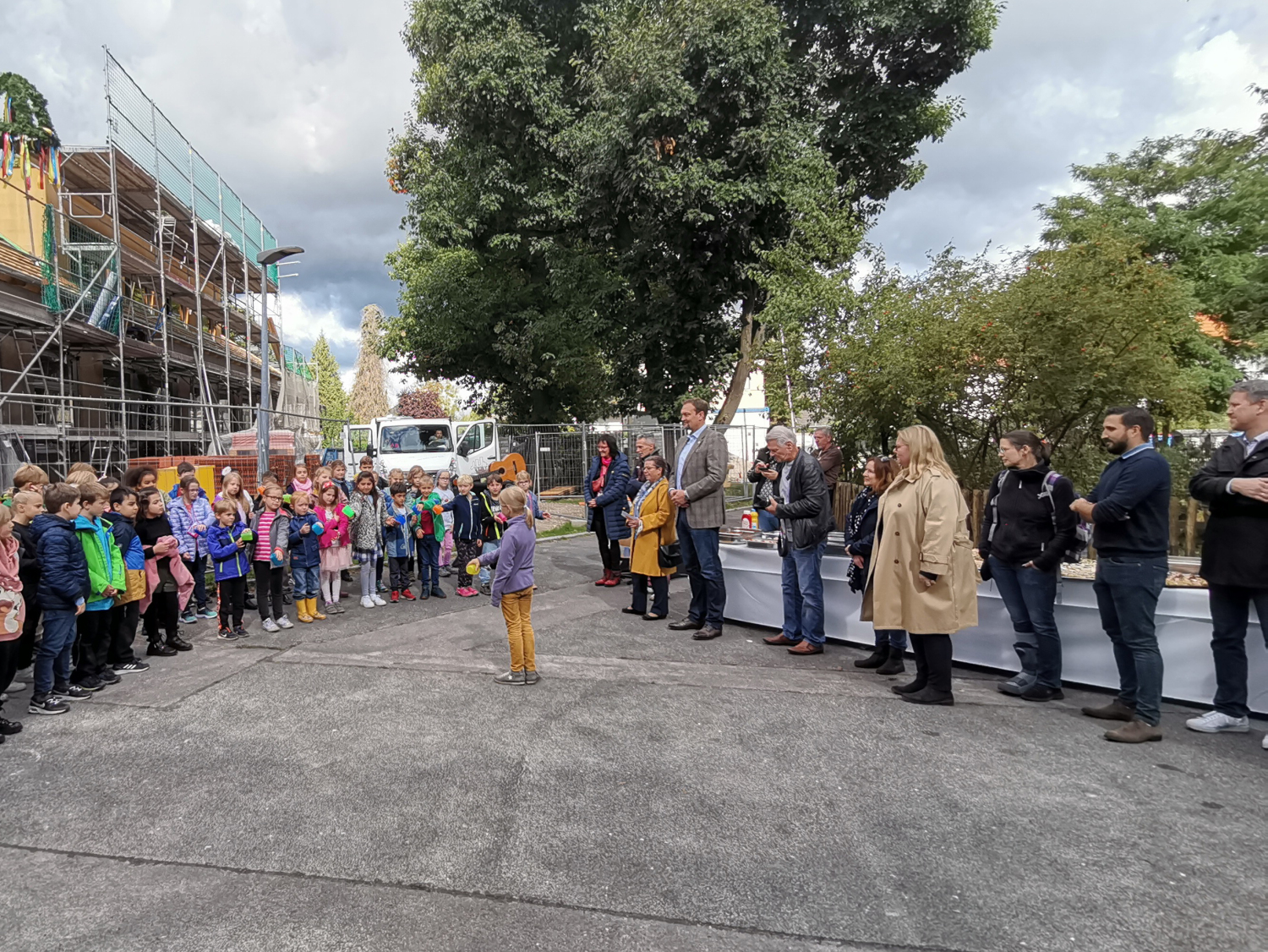 Richtfest Grundschule am Eichenwald
