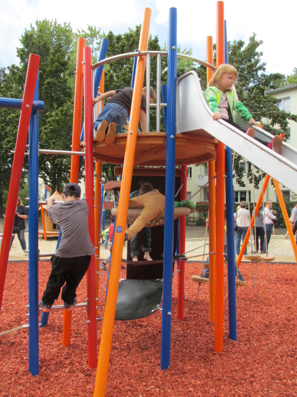 barrierearmer Spielplatz am Gorgasring