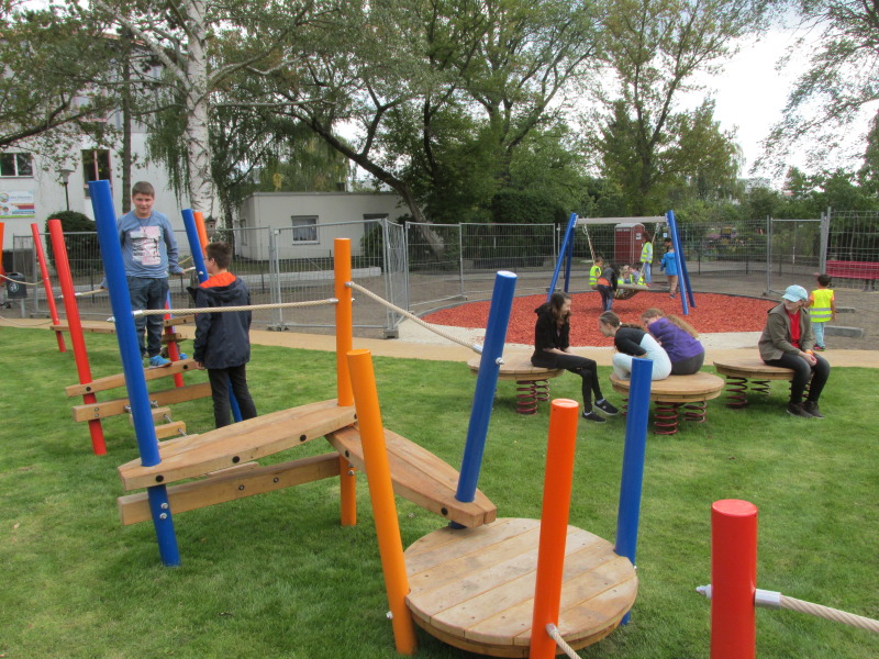 barrierearmer Spielplatz am Gorgasring