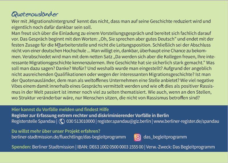IWgR 2021_Das Begleitprogramm_Postkartenaktion_ Ausländer 2