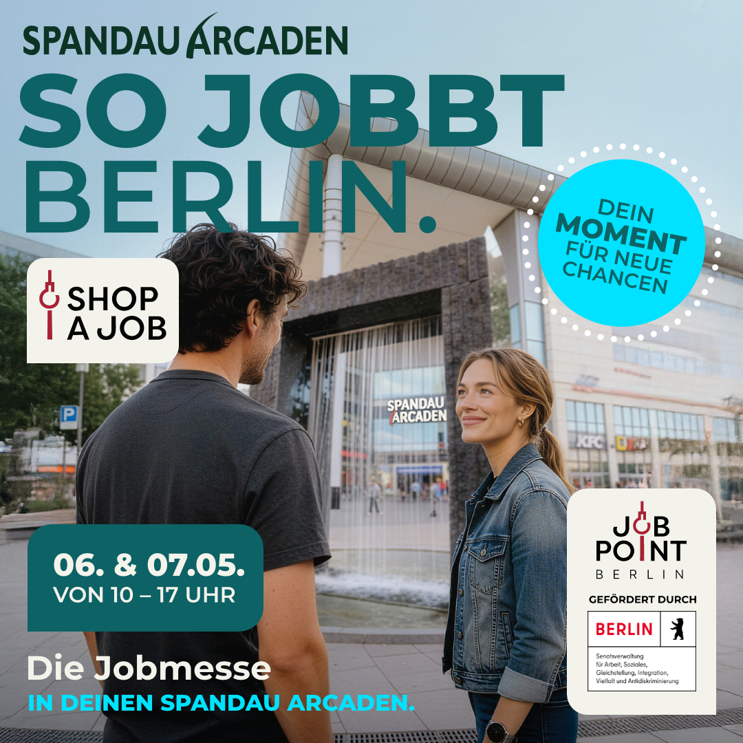 Plakat zur Jobmesse