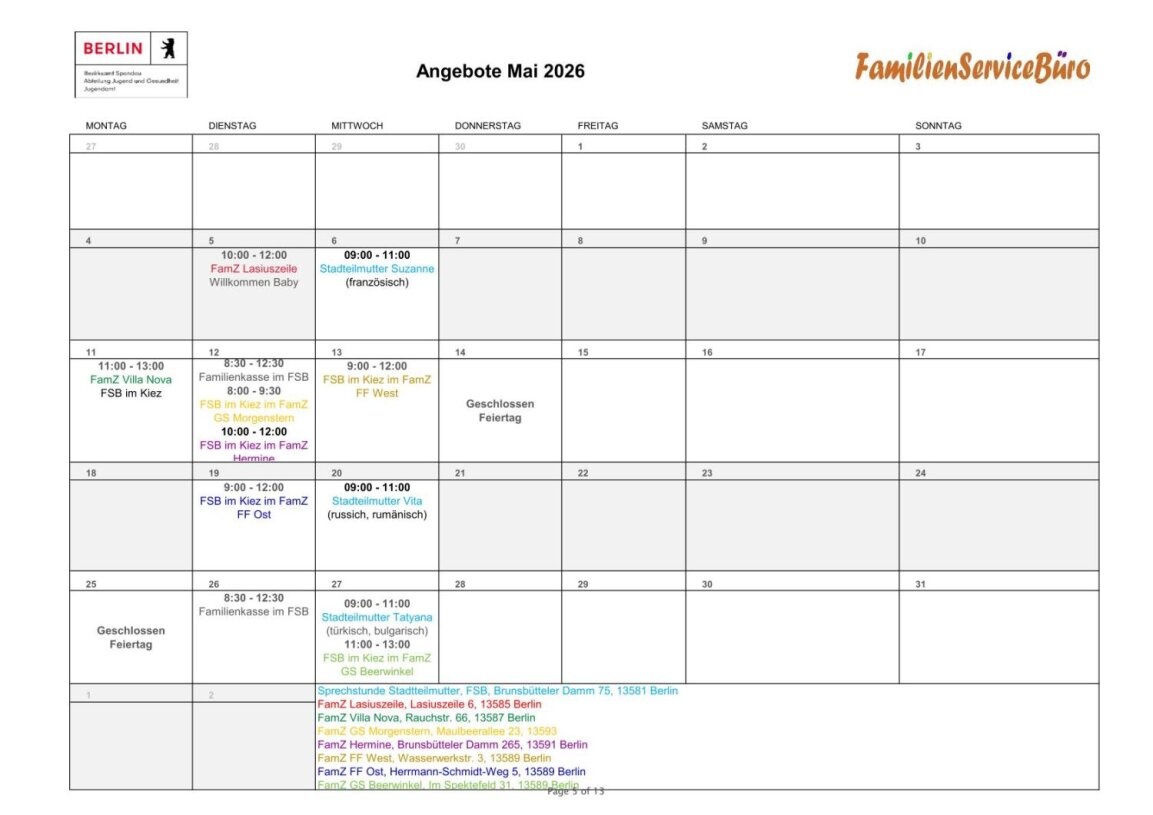 Angebote Mai 26