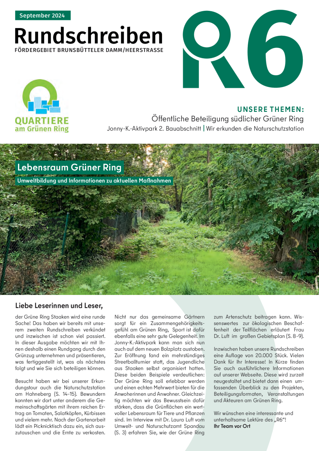 Rundschreiben "R6"