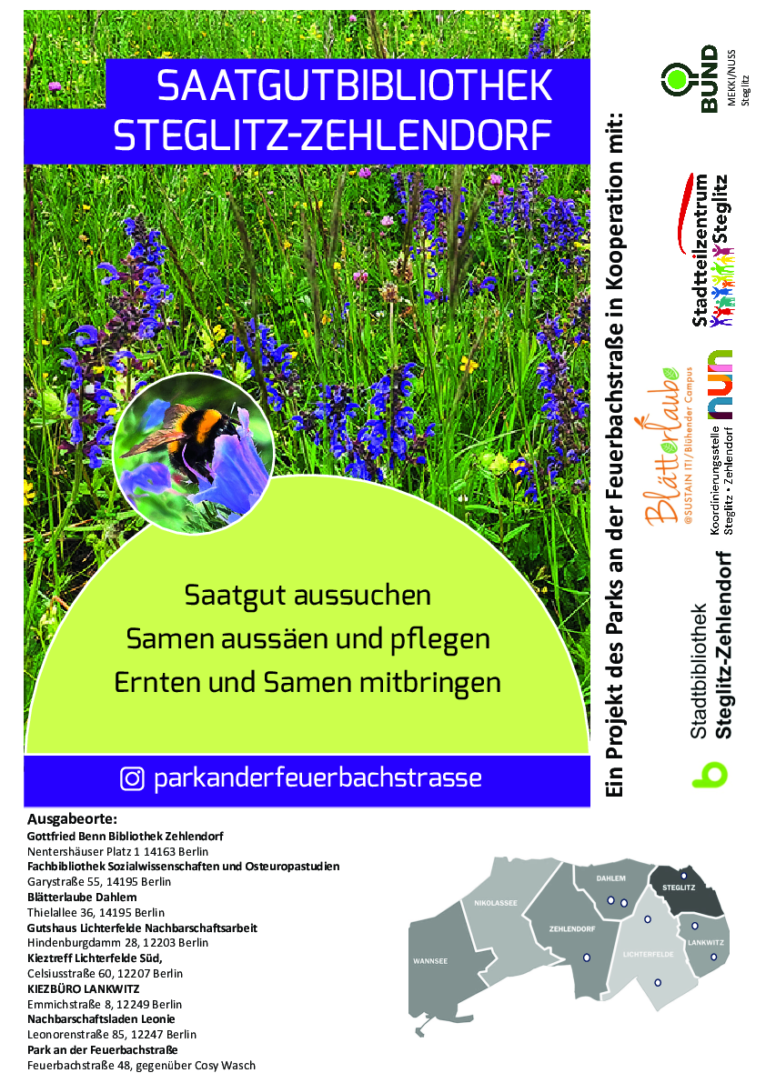 Plakat Saatgutbibliothek