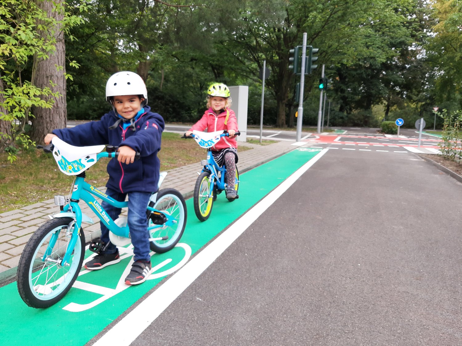 Einweihung der Jugendverkehrsschule Steglitz