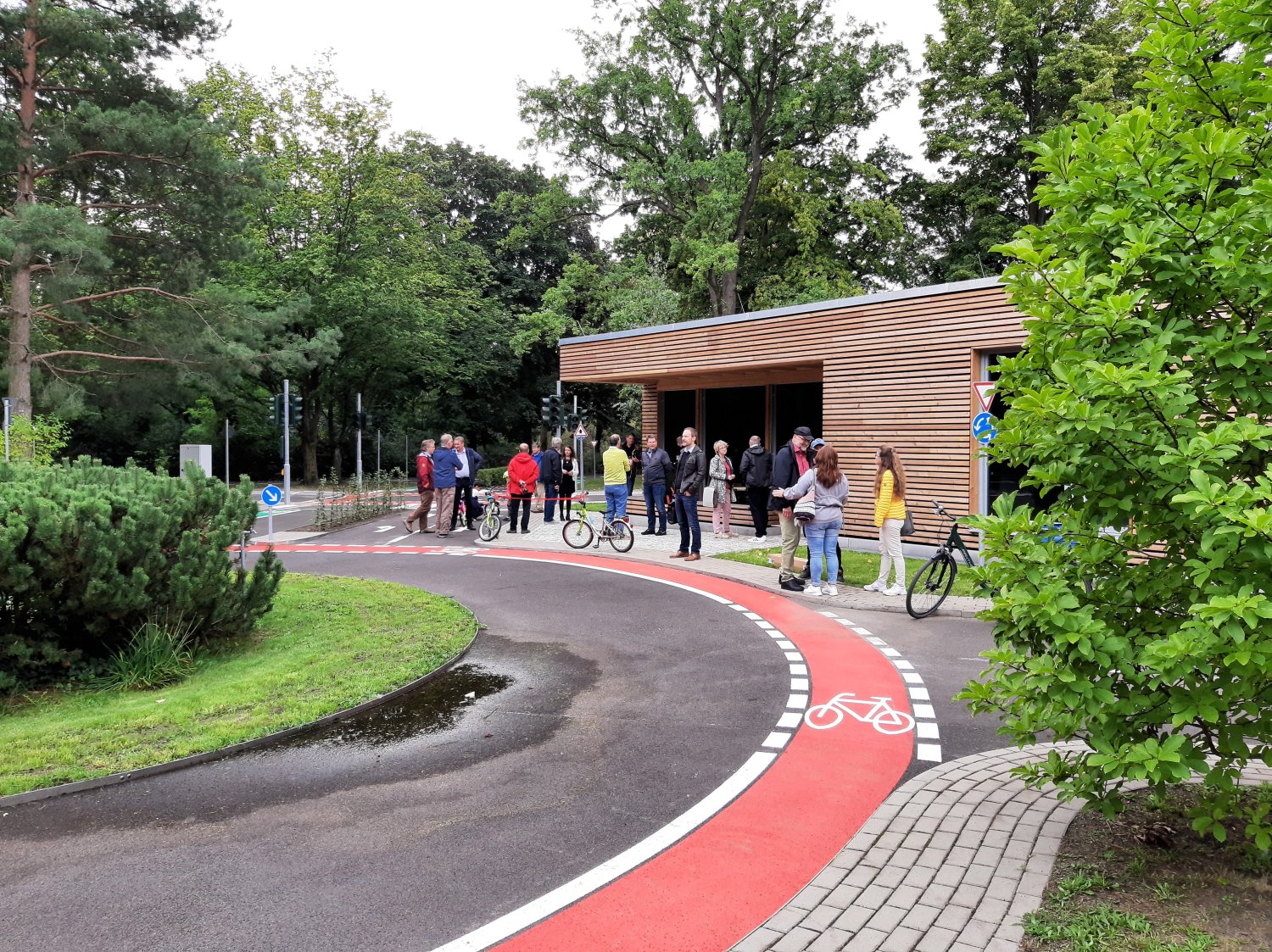 Einweihung der Jugendverkehrsschule Steglitz