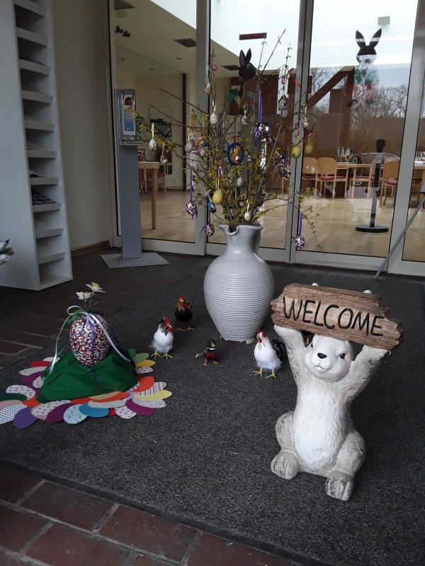 Osteraktion der Seniorenfreizeitstätten Hans-Rosenthal-Haus