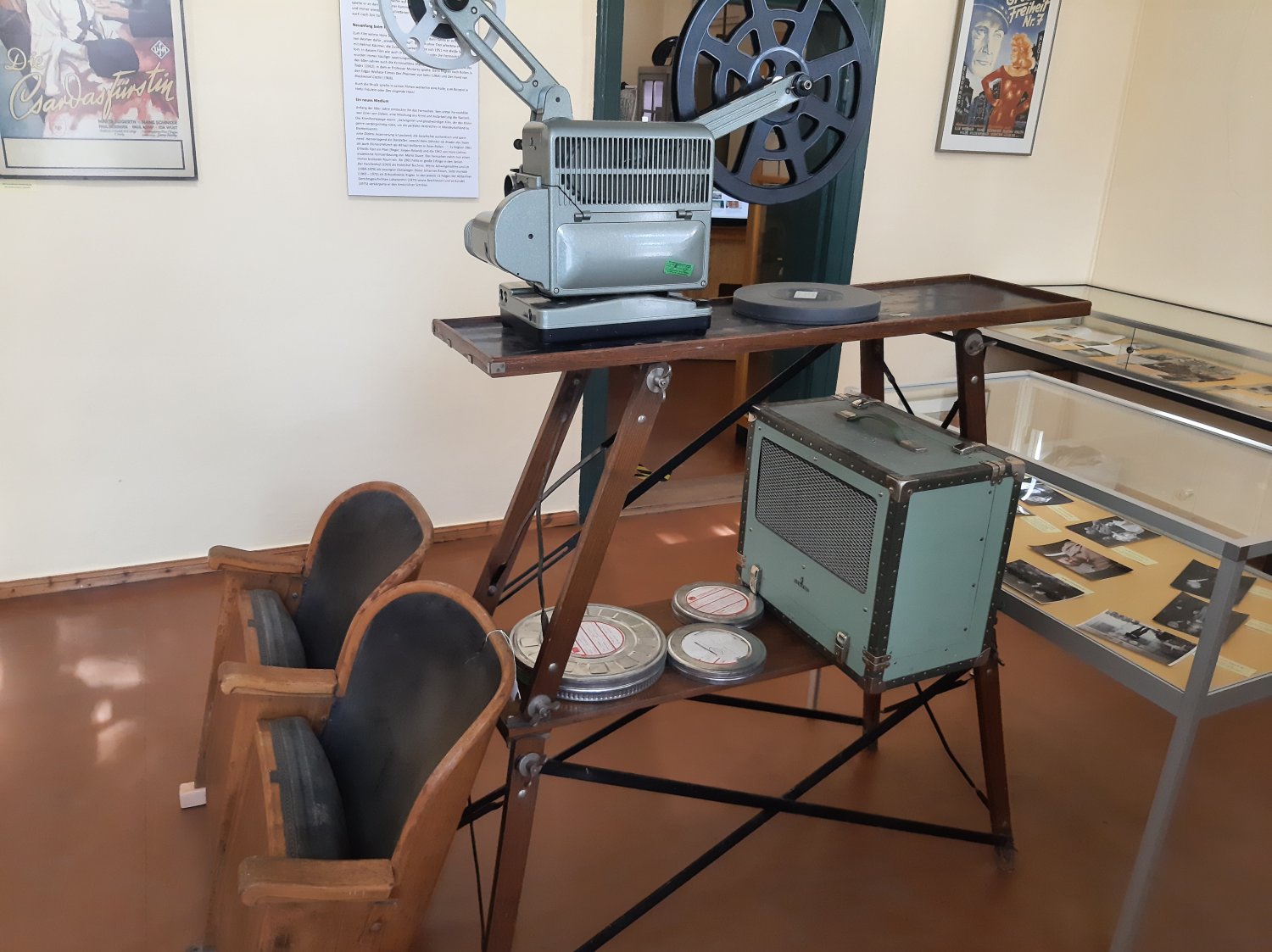 Ausstellungsstück im Heimatmuseum Zehlendorf der Sonderausstellung „Hans Söhnker – Leinwandheld und Lebensretter“