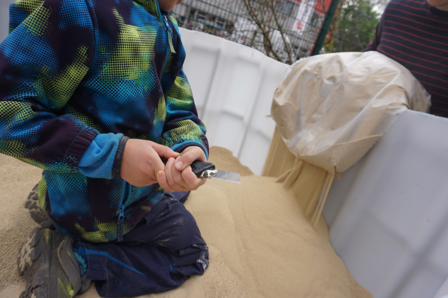 Eindrücke des Baus einer Pflanzenkläranlage der Kinder- und Jugendfreizeiteinrichtung Sonnenhaus