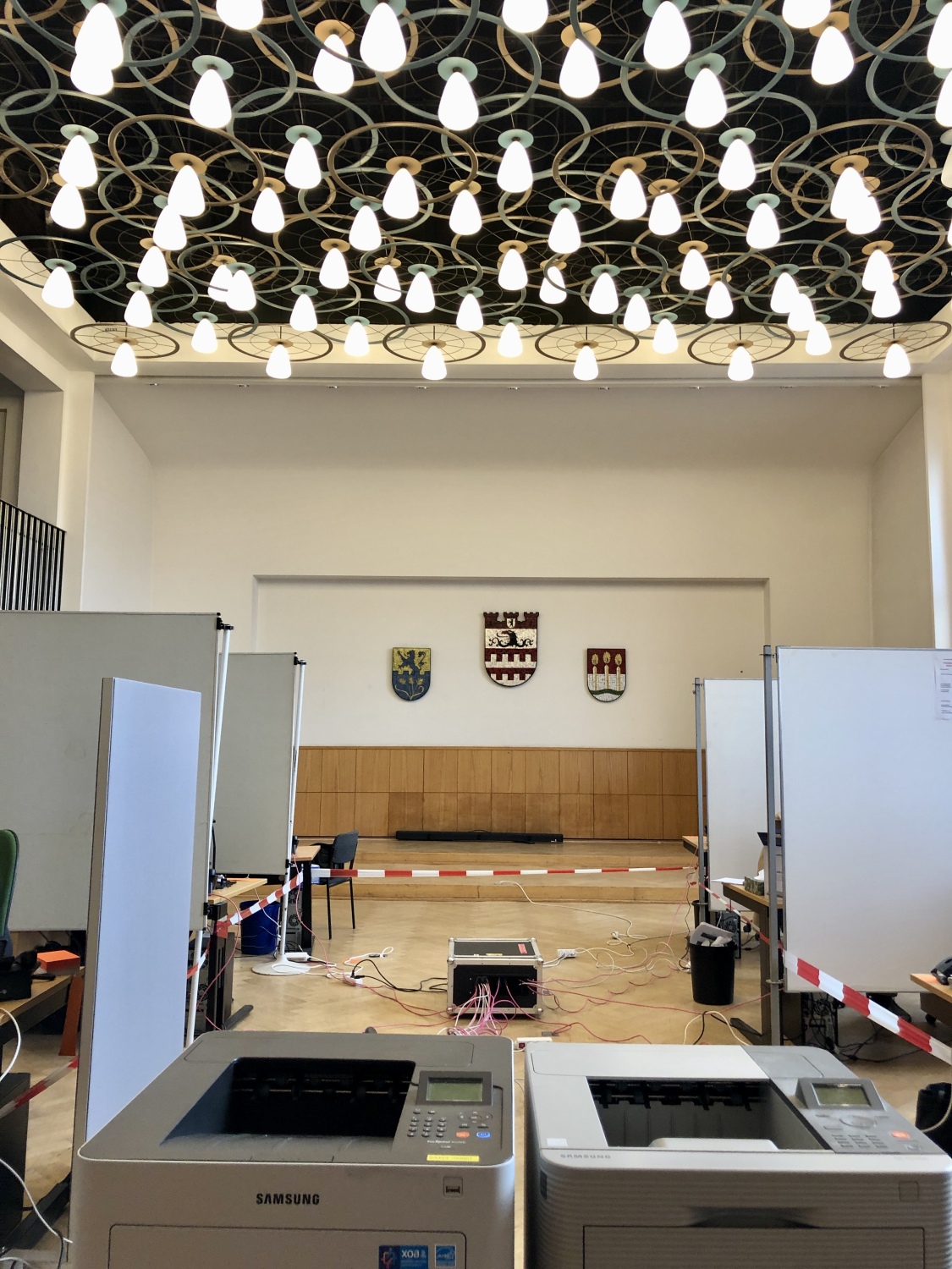 Eröffnung des Leistungszentrums Ukrainische Flüchtlinge im Rathaus Steglitz