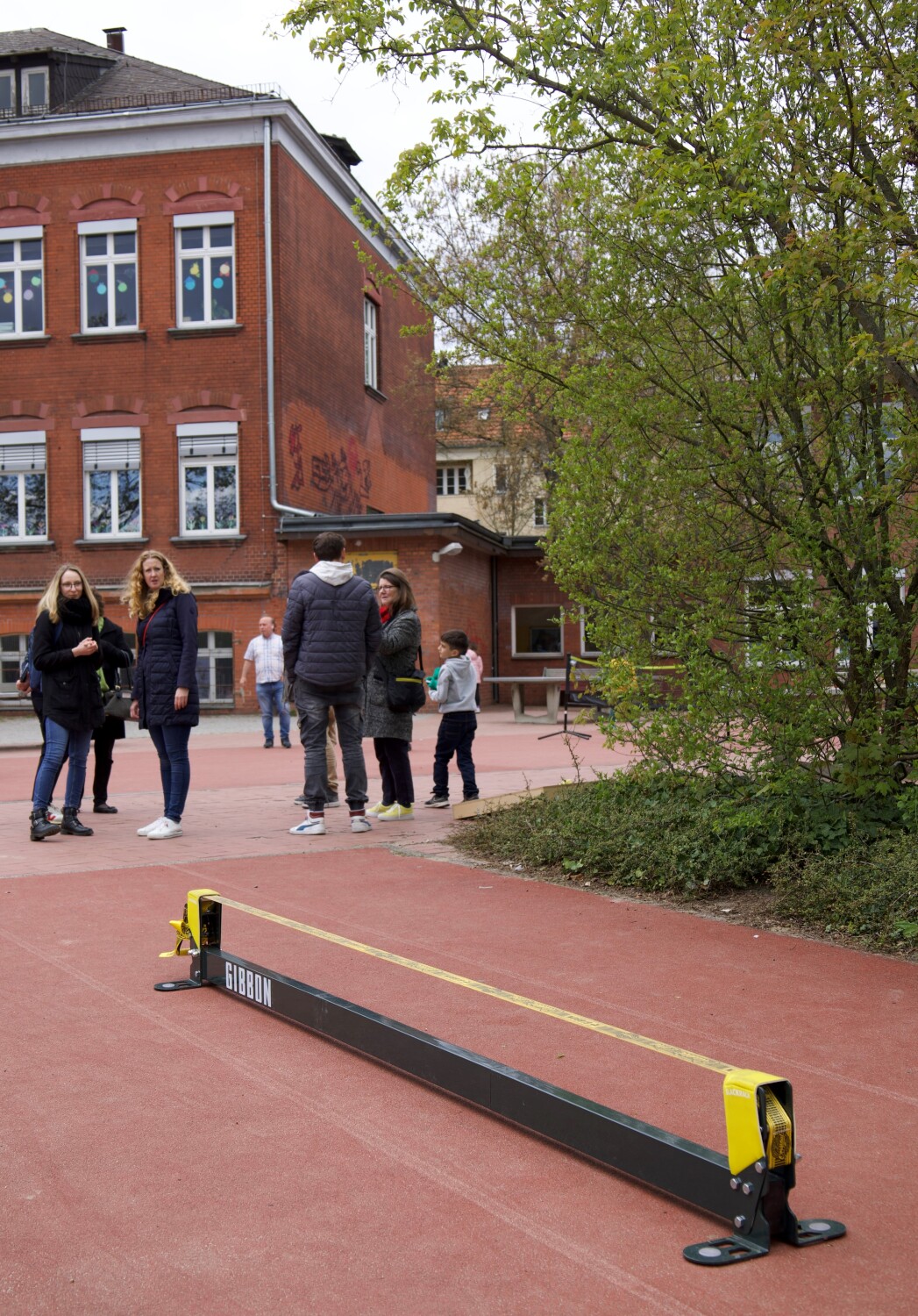 Slackline (Balancierband) aus dem Kinderspielmobil
