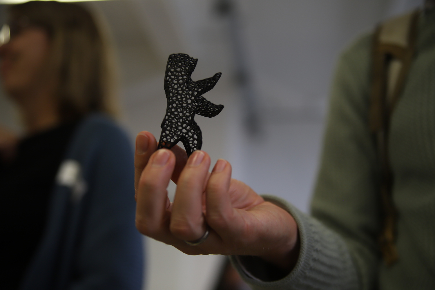 Eine Figur des Berliner Bären