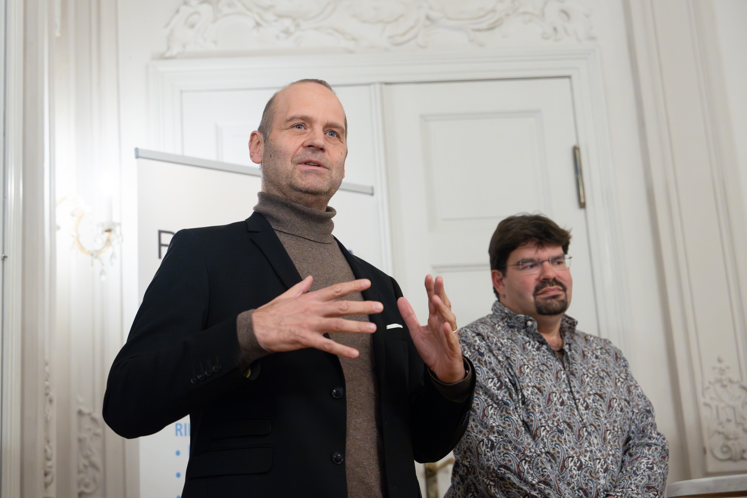 v.l.n.r.: Prof. Dr. Frank Schaal, Prof. Dr. Werner Gronau