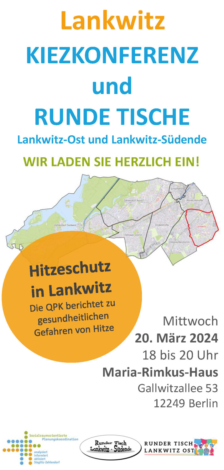 Einladung Kiezkonferenz Lankwitz am 20.03.2024