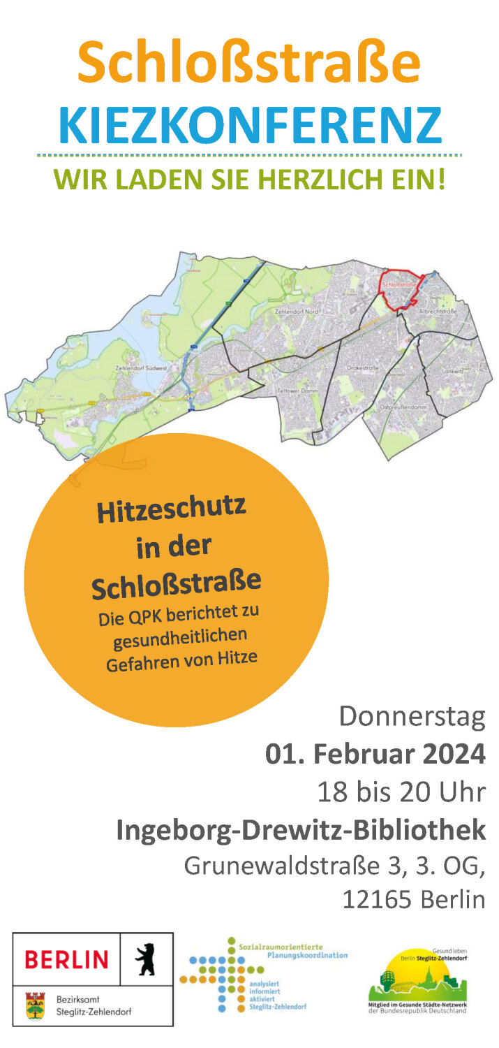 Einladung Kiezkonferenz Schloßstraße am 01.02.2024