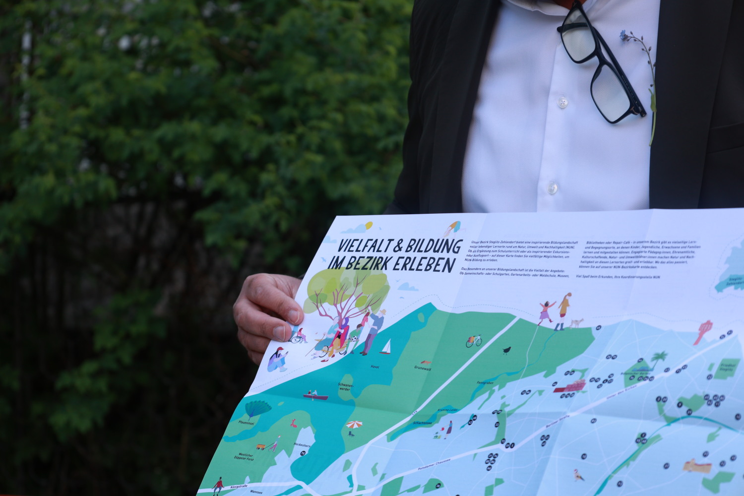 Die neue Bezirkskarte für Steglitz-Zehlendorf