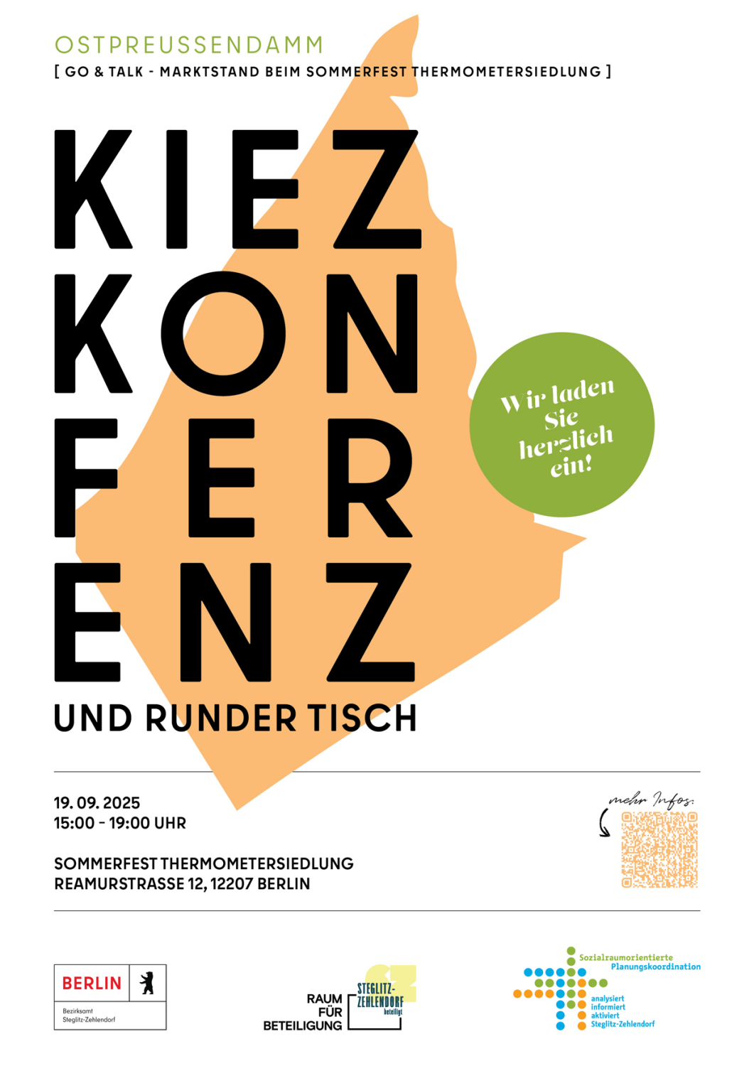 Aushang KiKo Ostpreußendamm Herbst 2025