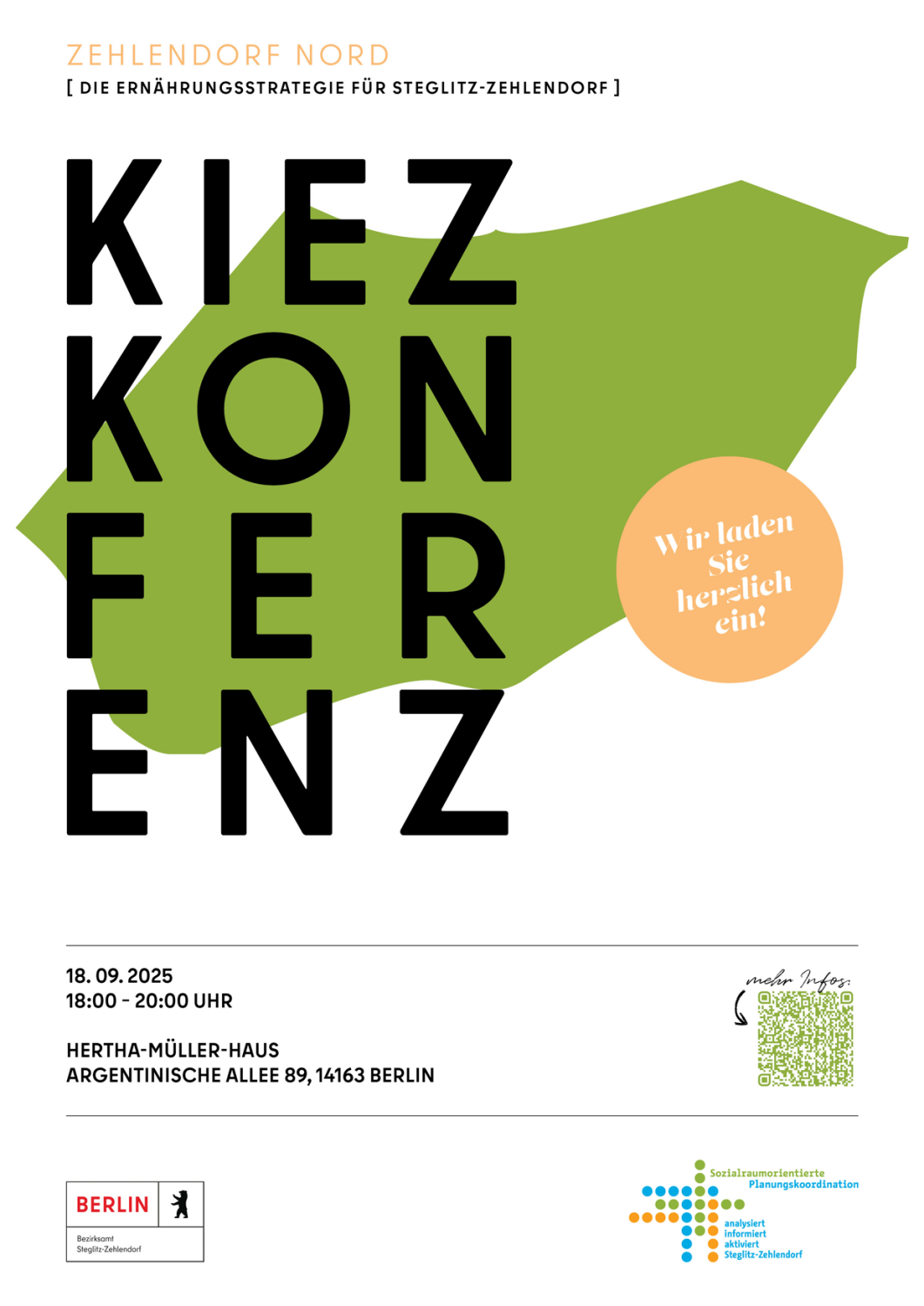 Aushang KiKo Zehlendorf Nord Herbst 2025