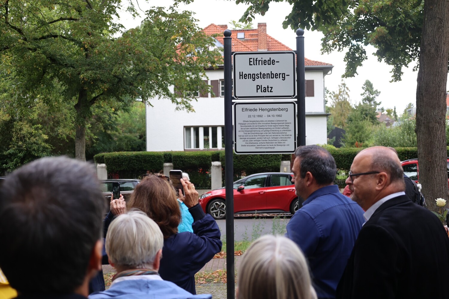 Platzbenennung Elfriede-Hengstenberg-Platz mit Urban Aykal_4